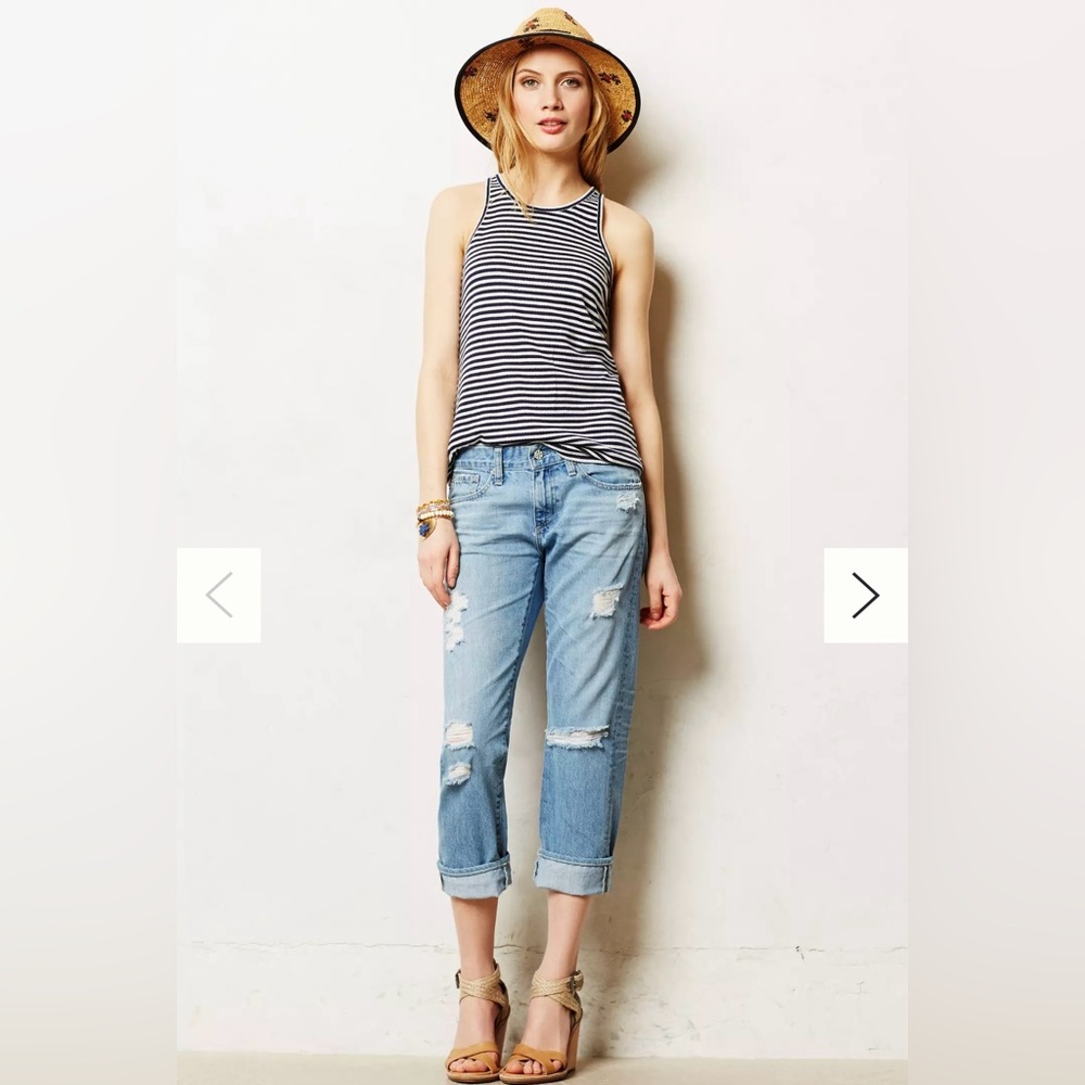 AG Tomboy Crop Jeans
